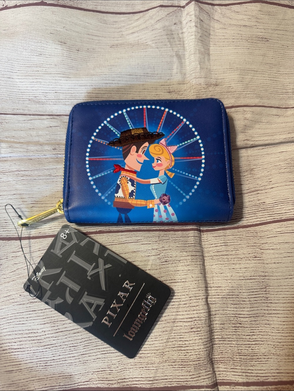 NWT Loungefly Pixar Toy Story Woody Bo Peep Wallet - Picture 5 of 16